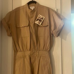 Beige jumpsuit by Frame
